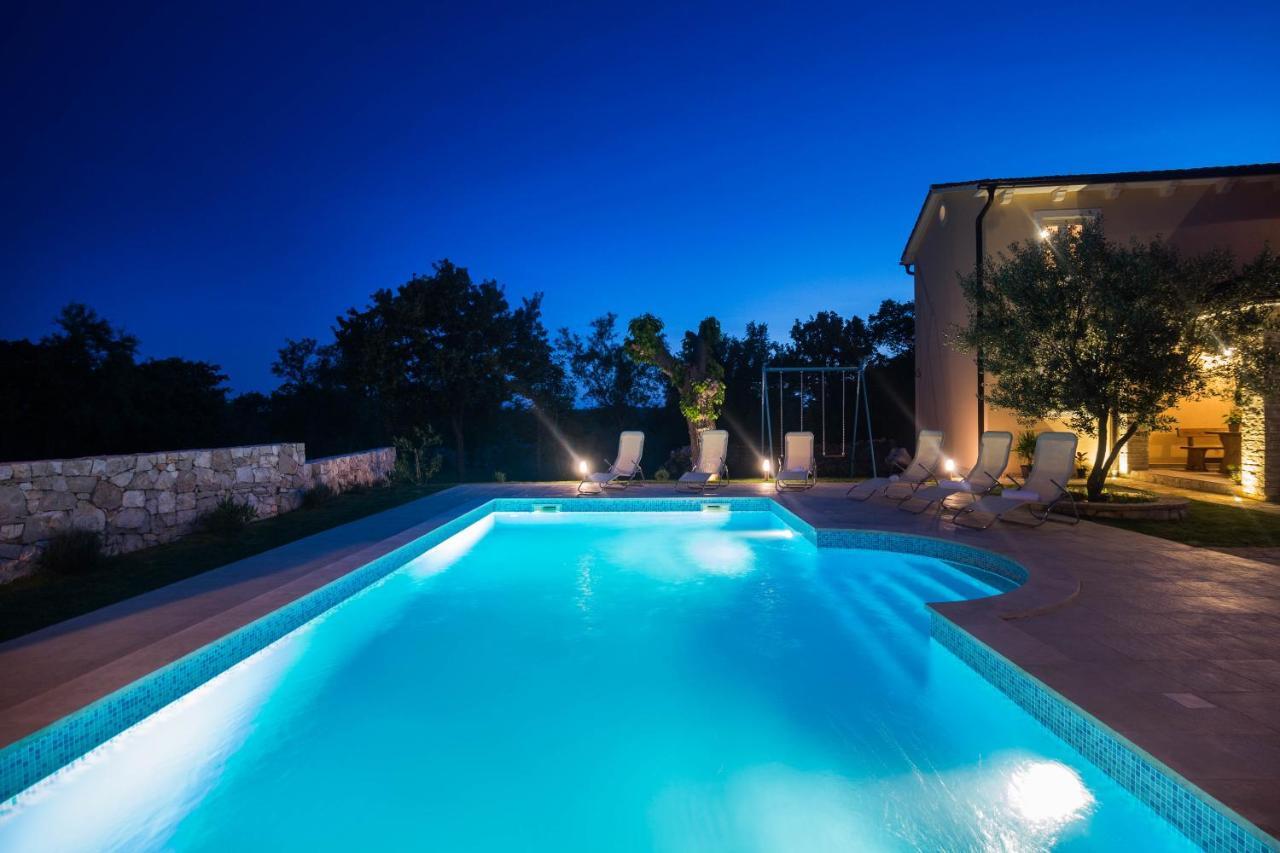 Beautiful Villa Natura With Pool In Labin Exterior photo