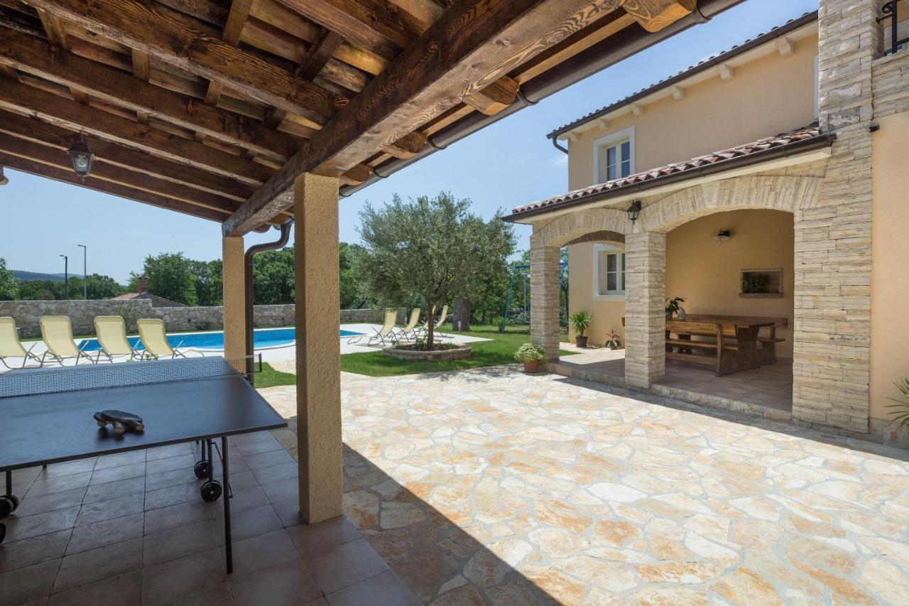 Beautiful Villa Natura With Pool In Labin Exterior photo